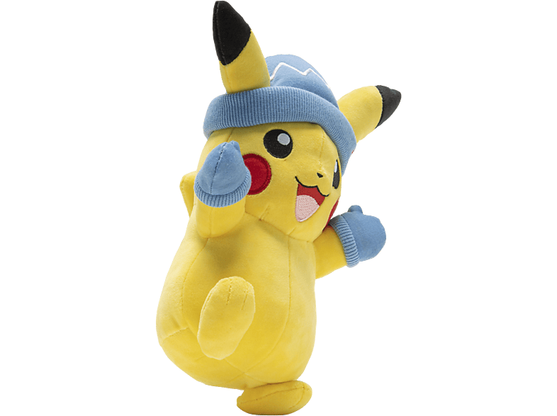 Jazwares Pokémon Pluche Knuffel - Pikachu Met Hoed 20 Cm