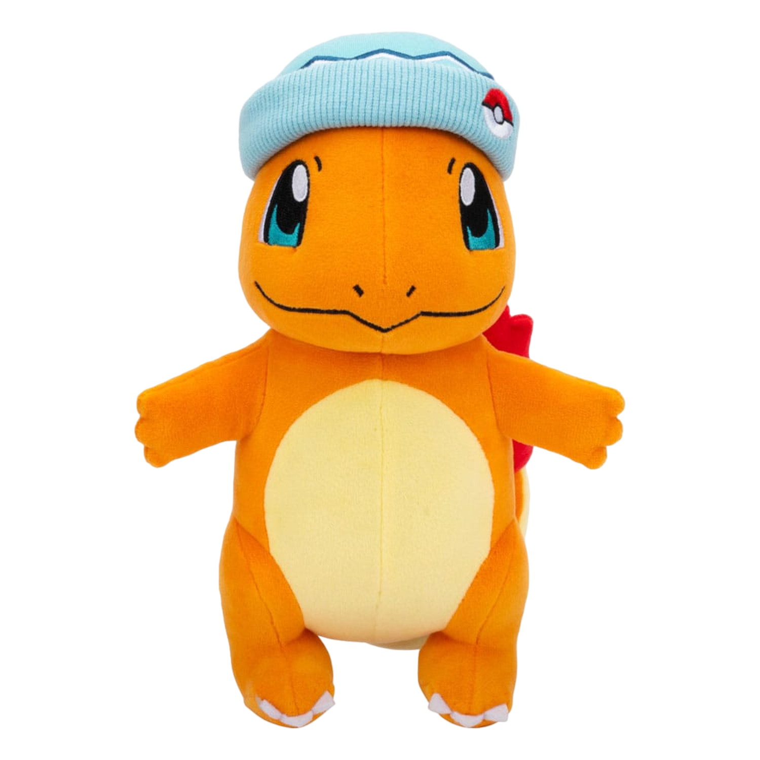 Jazwares Pokémon Pluche Knuffel - Charmander Met Hoed 20 Cm