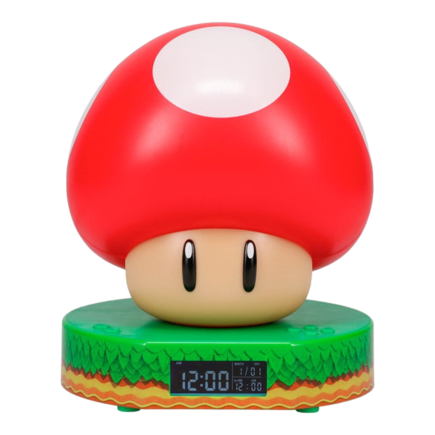 Paladone Super Mario - Paddenstoel Wekker En Lamp