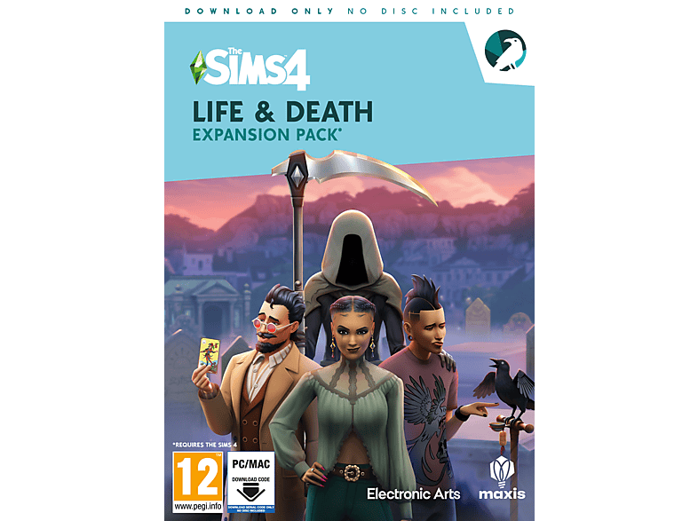 Die Sims™ 4: Leben & Tod - Erweiterungspack (CiaB) PC [Deutsch, Französisch, Italienisch]