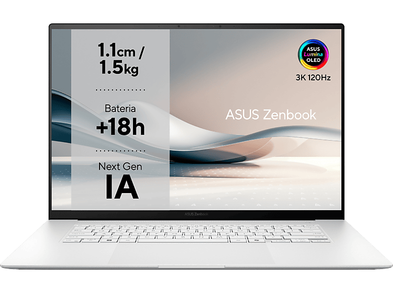 Portátil | ASUS Zenbook S 16 OLED UM5606WA-RK321W