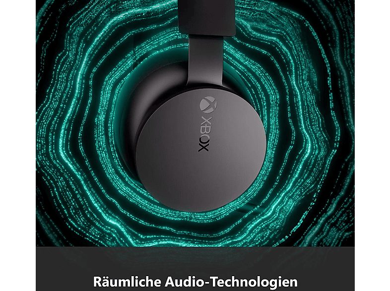 Microsoft Xbox Wireless Headset schwarz (TLL-00021); Gaming Headset — Foto 2 von 5