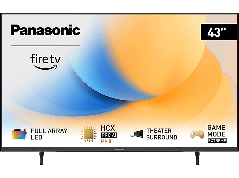 PANASONIC TV-43W90AEG Smart Full Array LED televízió, 4K HDR, 109 cm