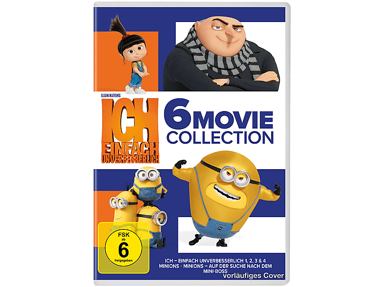 Ich einfach unverbesserlich & Minions 6Movie Collection DVD MediaMarkt