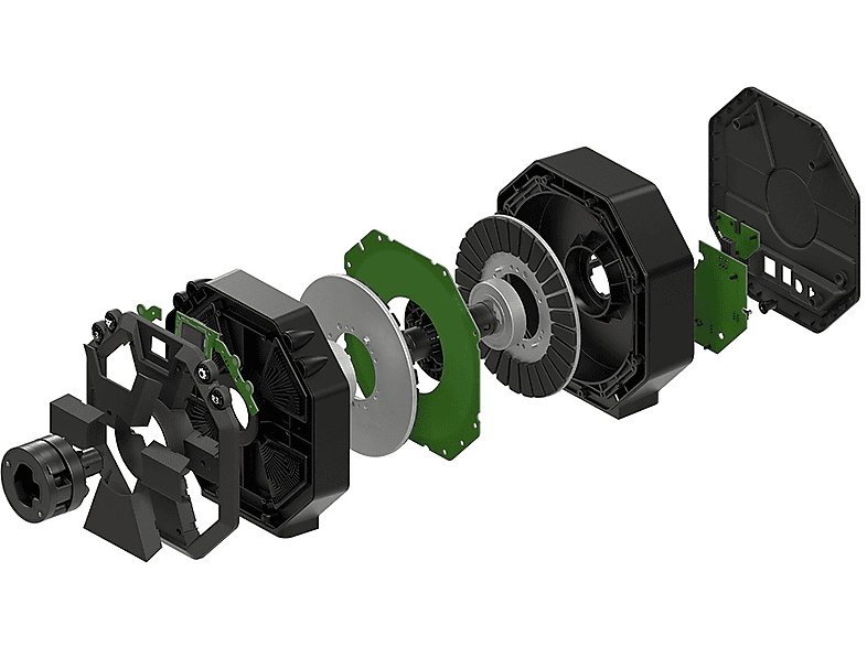THRUSTMASTER T598, Direct Axial Drive Force Feedback-Rennlenkrad für PS5, PS4, PC Lenkrad — Foto 4 von 4