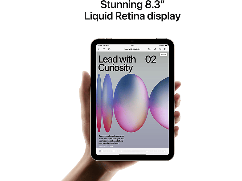 APPLE iPad mini 8.3" Wi-Fi 128GB, Blau; Tablet — Foto 4 von 5
