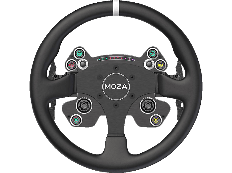 MOZA RACING CS V2P Steering, Lenkrad, Schwarz PC Lenkräder MOZA RACING CS V2P Steering, Lenkrad, Schwarz PC Lenkräder