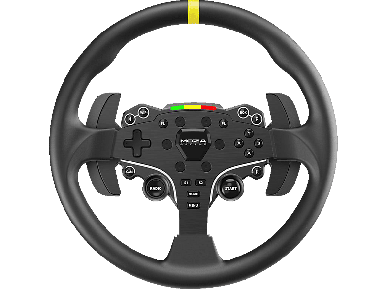MOZA RACING ES 12 Zoll Wheel Rim Mod, Lenkrad, Schwarz