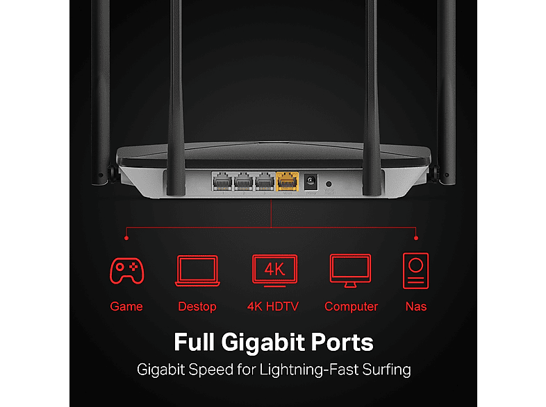 Router MERCUSYS AC12G 2.4 / 5 GHz (DualBand) – zdjęcie 2