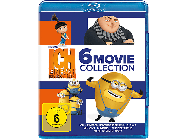 Ich einfach unverbesserlich & Minions - 6-Movie Collection [Blu-ray]