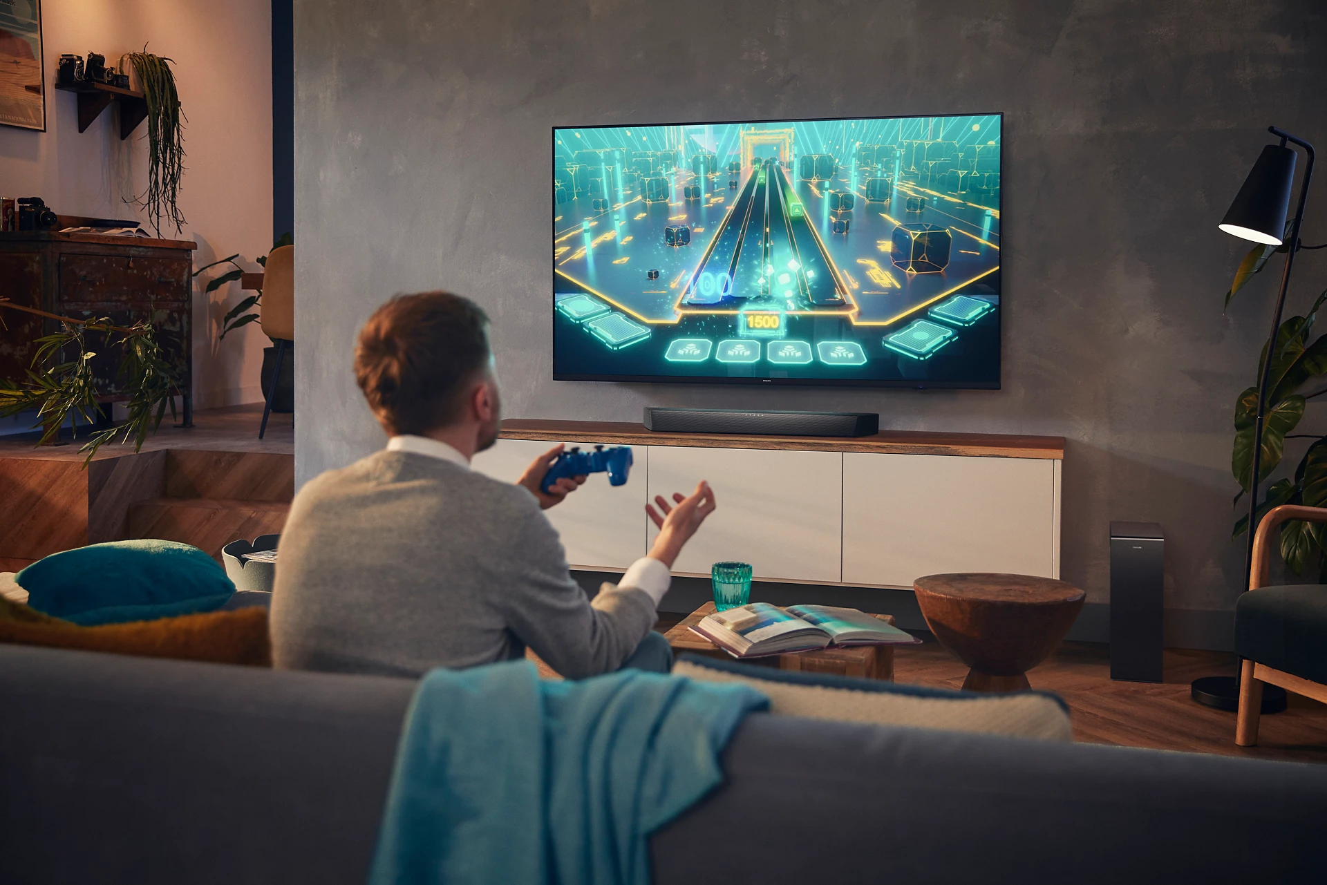 PHILIPS TAB7207 Dolby 2.1 Kanal 520W Soundbar Siyah
