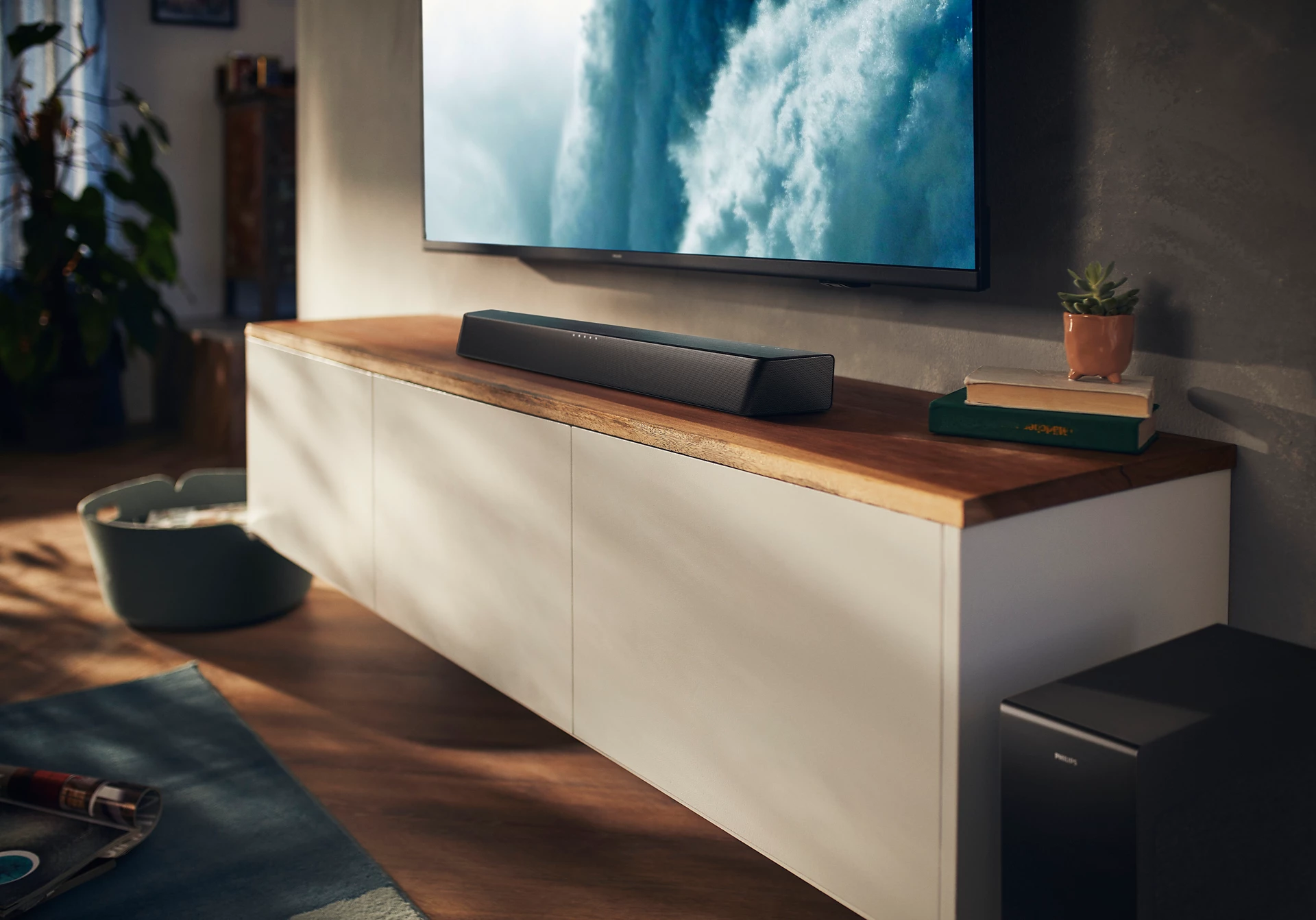 PHILIPS TAB7207 Dolby 2.1 Kanal 520W Soundbar Siyah