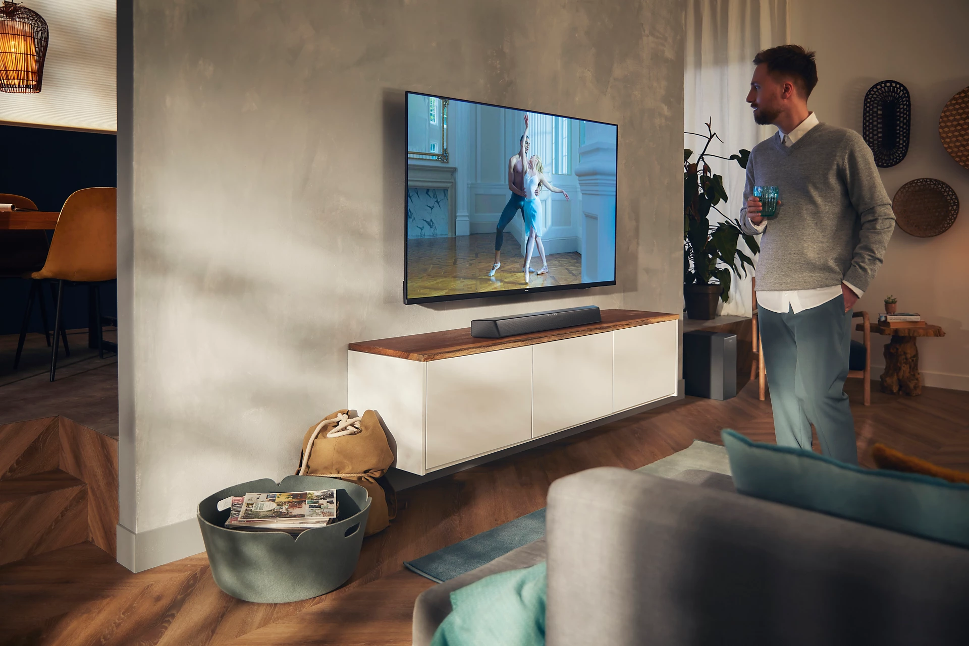 PHILIPS TAB7207 Dolby 2.1 Kanal 520W Soundbar Siyah