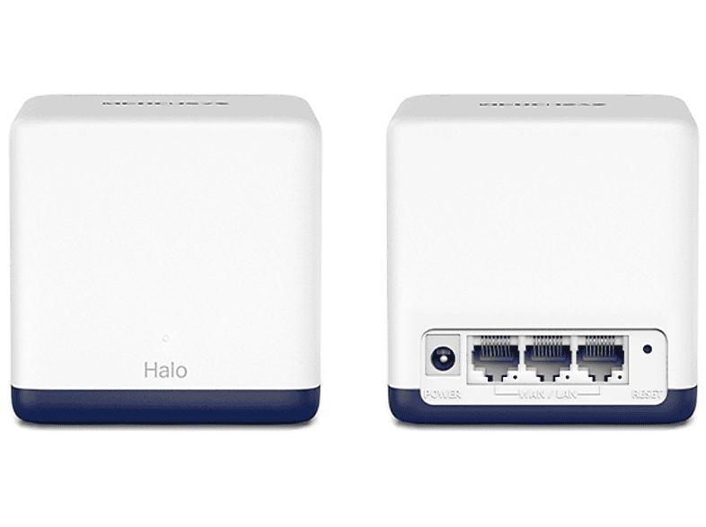 Router MERCUSYS Halo H50G 2.4 / 5 GHz (DualBand), Wi-Fi Mesh (2 szt.) – zdjęcie 3