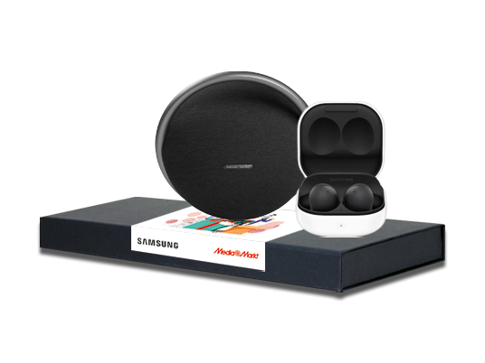 Samsung Galaxy Gift Box - Harman Kardon Onyx Studio 7 Zwart + Buds 2