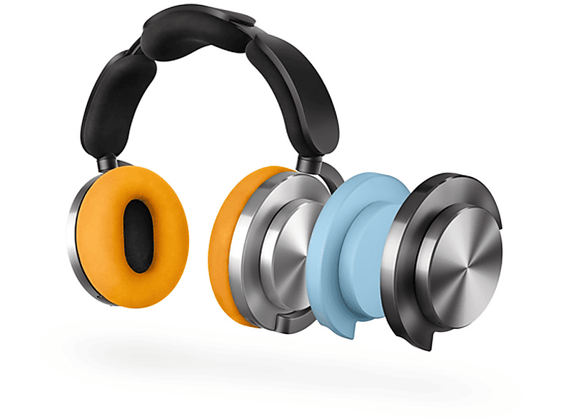 Auriculares inalámbricos - Dyson OnTrac™, Bluetooth, Cancelación Activa de ruido, Autonomía 55h, CNC Aluminium