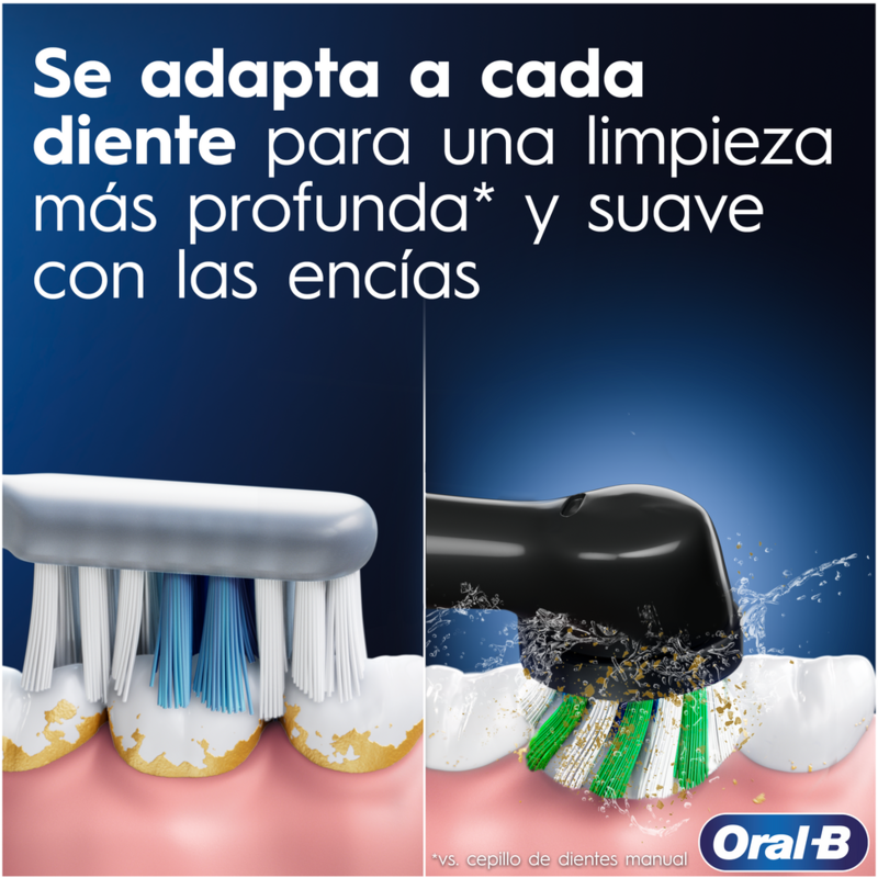 Cepillo eléctrico Oral-B Vitality Pro, Con Cabezales, Diseñado