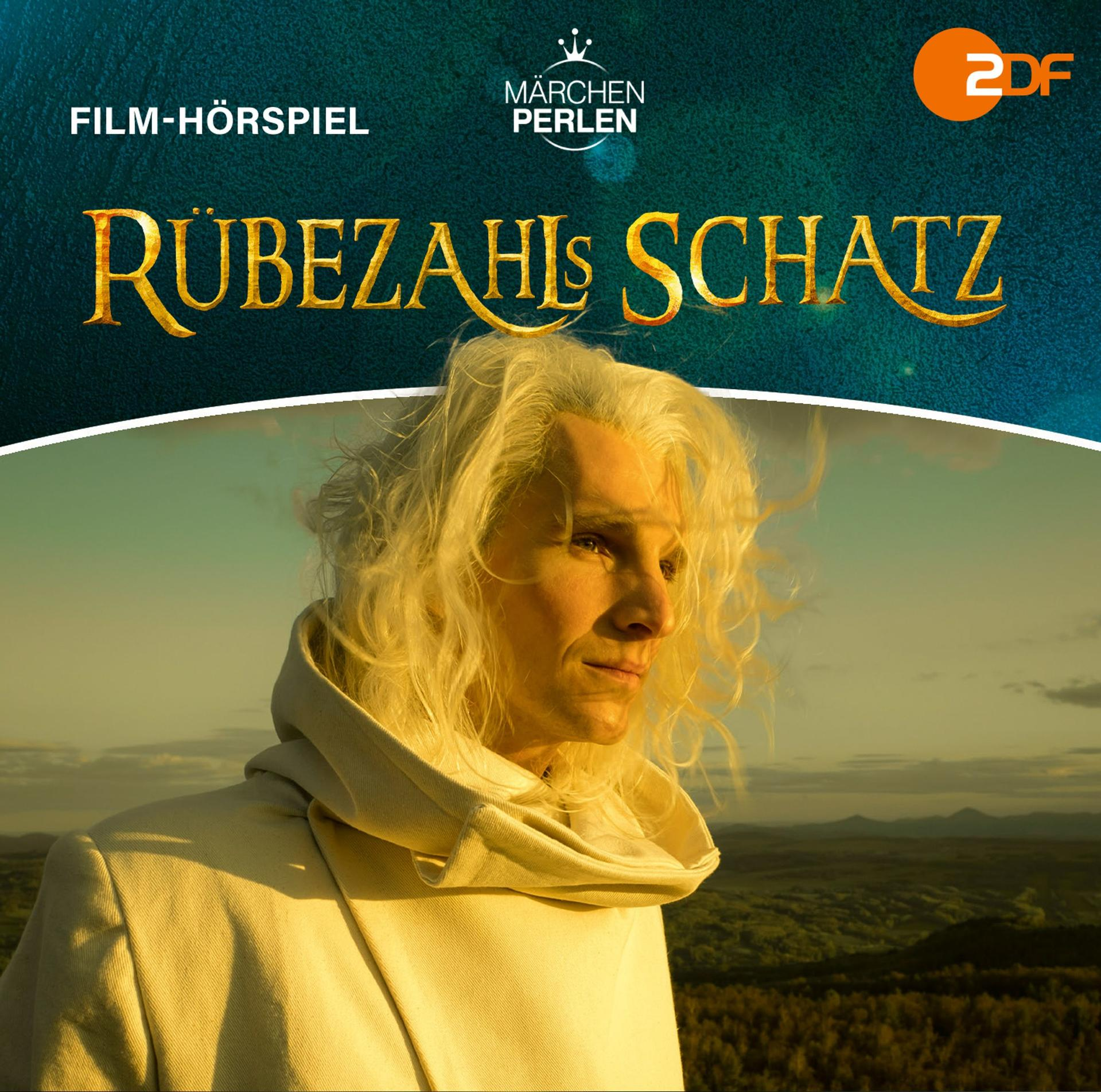 Ein Mann mit weißen Haaren auf einem Cover. Der Hintergrund ist eine Landschaft mit Text.