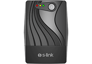 S-LINK Might U80 800VA 12V9Ah*1 480W Line-Interactive Kesintisiz UPS Güç Kaynağı Siyah