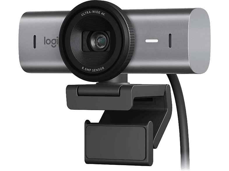 LOGITECH MX Brio 4K Ultra HD Webcam Açık Gri_0
