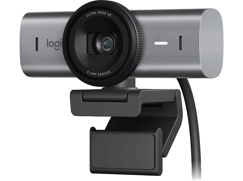 LOGITECH MX Brio 4K Ultra HD Webcam Açık Gri