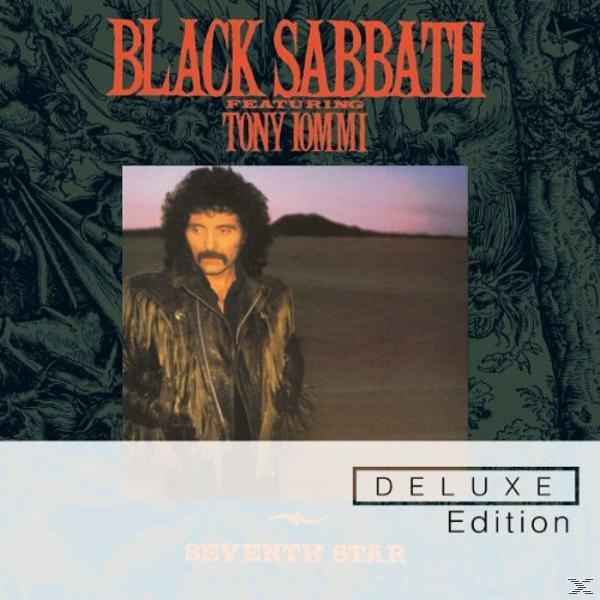 Albumborító Tony Iommival és Black Sabbath-tal. A szöveg: 'Seventh Star'.