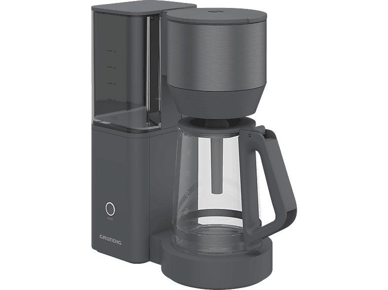 GRUNDIG KM 7340 Kaffeemaschine Dark Inox