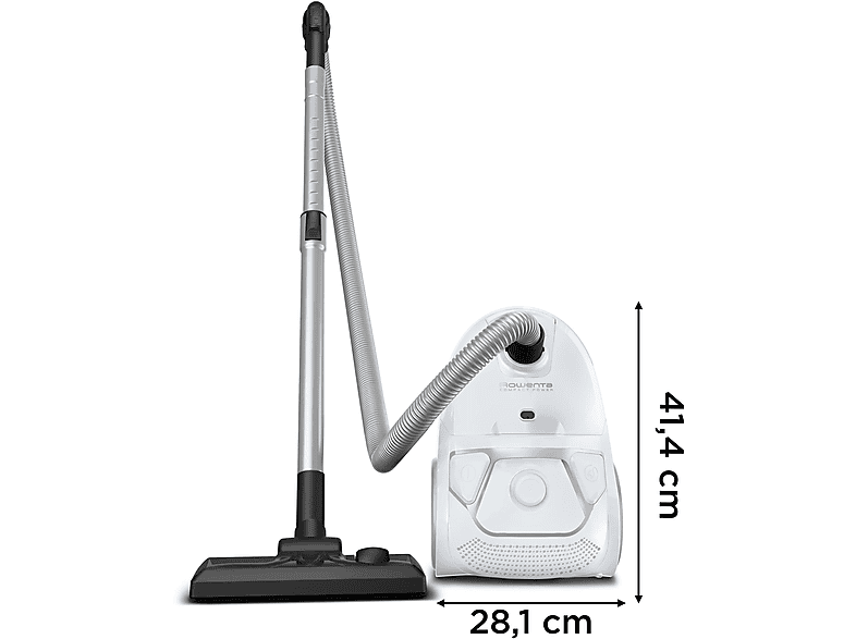 ROWENTA RO3957 Compact Power Parkett Staubsauger, maximale Leistung: 900 Watt