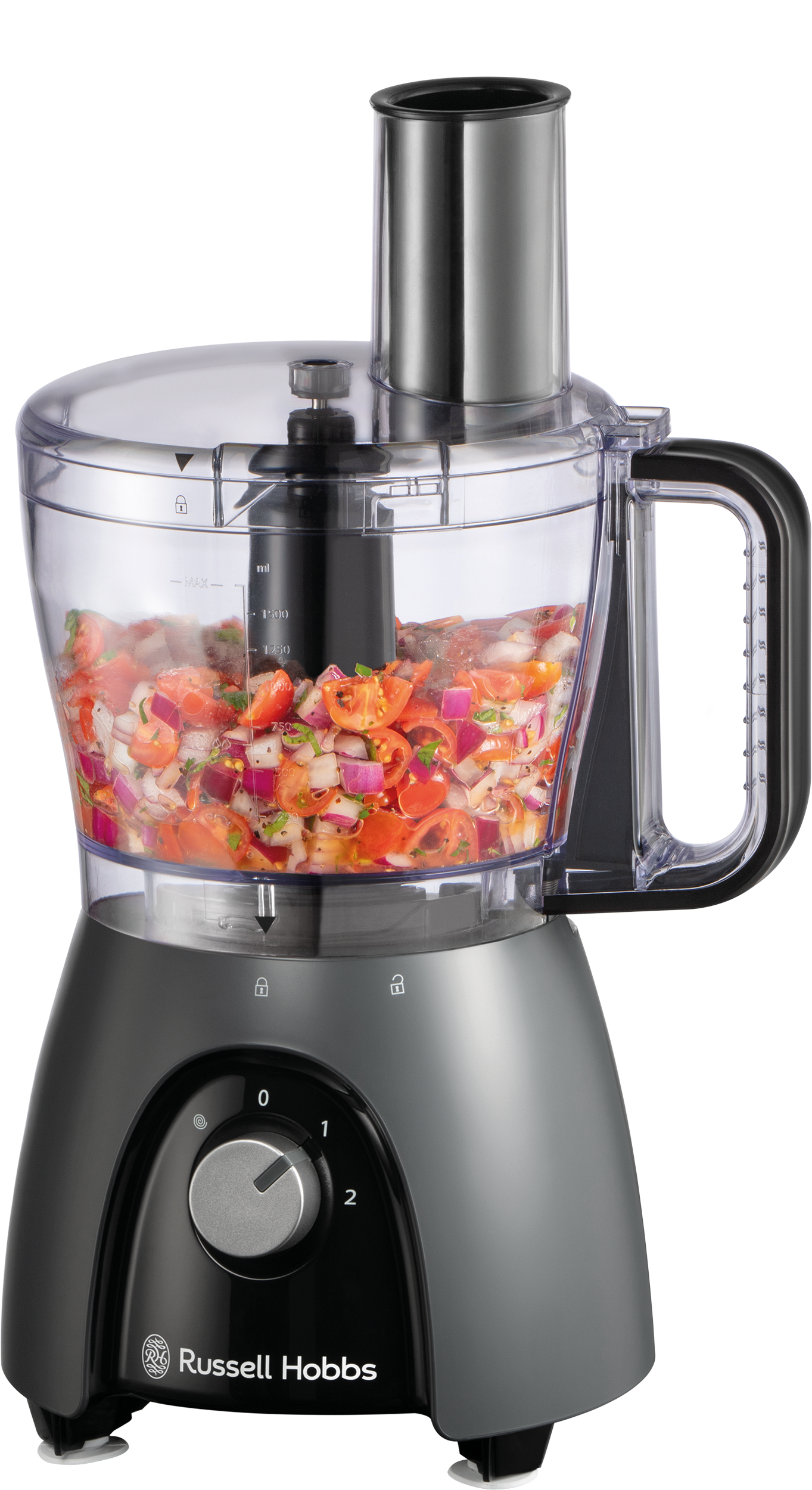 RUSSELL HOBBS 27111-56/RH Desire Matte Charcoal konyhai robotgép