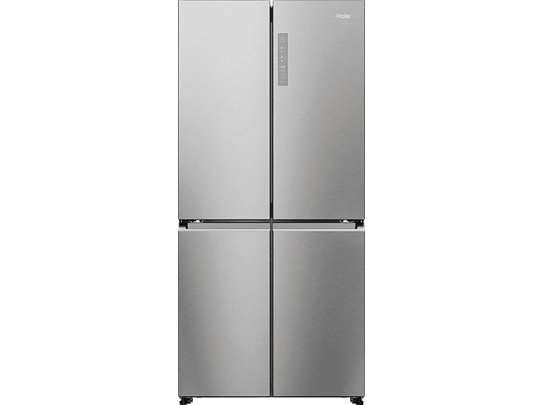 HAIER HCR7818DNMM CUBE 83 SERIE 7 French Door Kühlgefrierkombination (467 l, D, 1815 mm hoch, Edelstahl)