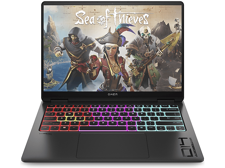 HP Omen 14-fb0011nl, 14", processore Intel Core Ultra 7 155H, Nvidia GeForce RTX 4050, 16 GB, 512 GB Ssd, Nero siderale Notebook Gaming
