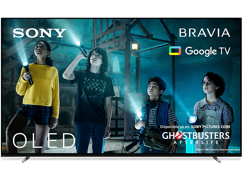 TV OLED 83" - Sony BRAVIA XR 83A80L, 4KHDR120, TDT HD, HDMI 2.1 Perfecto PS5, Google TV, Alexa, Bluetooth, Eco, Core, Dolby Atmos / Vision