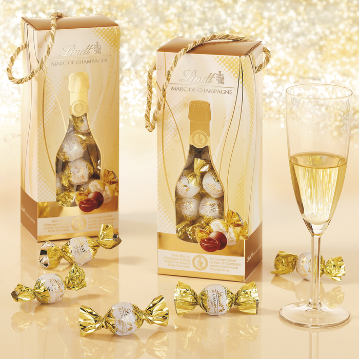LINDT Marc de Champagne Praliné