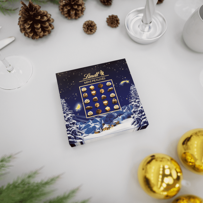 LINDT MINI PRALINÉS Assortiert Weihnachtszauber