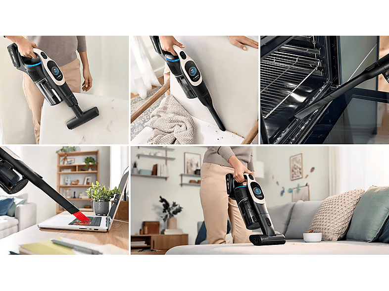 Bosch Unlimited 10 BBS1041RBA 80min Wymienny akumulator Mini elektroszczotka – zdjęcie 2