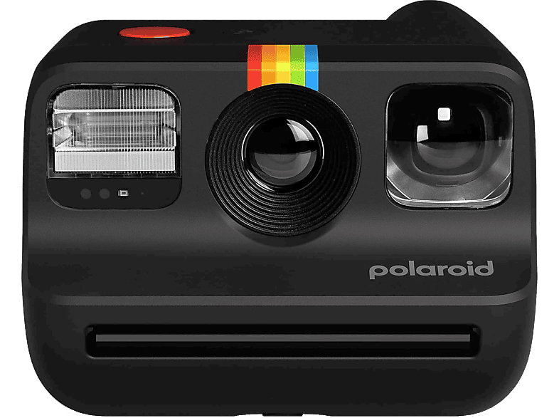 Cámara instantánea - Polaroid Go de segunda generación, Con flash, Distancia focal 51,1 mm, Negro