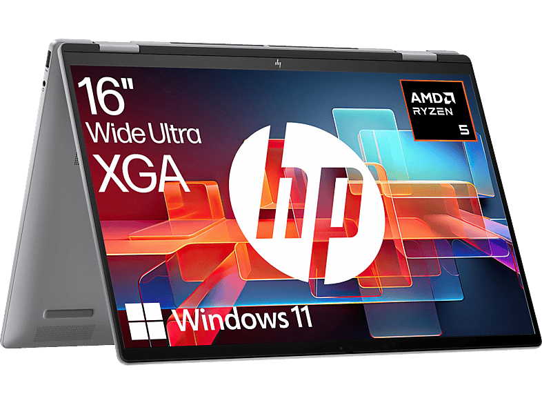 HP ENVY x360 16-ad0355ng - 16 Zoll - AMD Ryzen™ 5 8640HS - 16 GB - 512 GB - AMD Radeon™ Onboard Graphics - Windows 11 Home