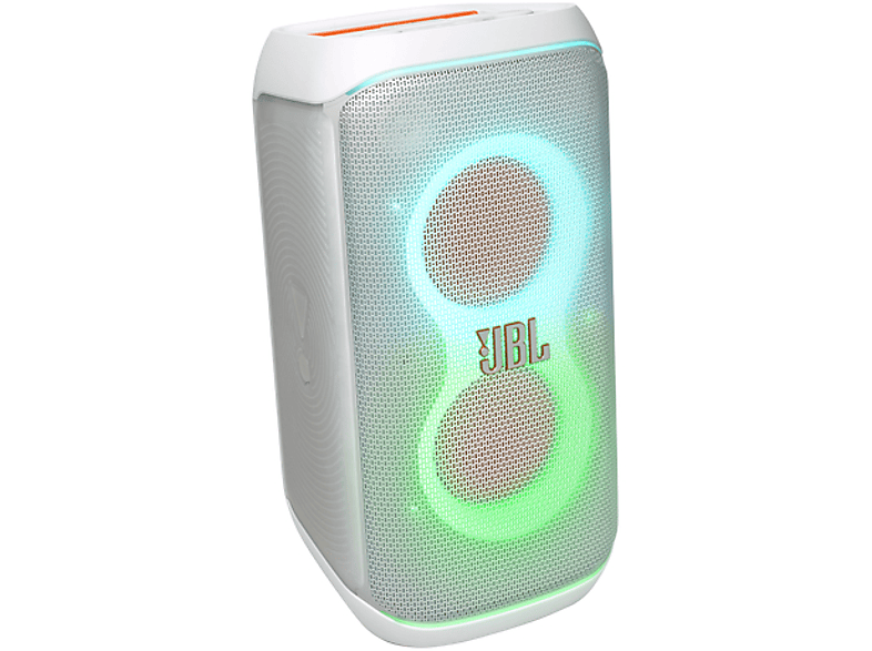 Power Audio JBL PartyBox Club 120 Biały, 160W, Bluetooth, Bateria 23 godziny, Wejście mikrofonowe i gitarowe, IPX4 – zdjęcie 3