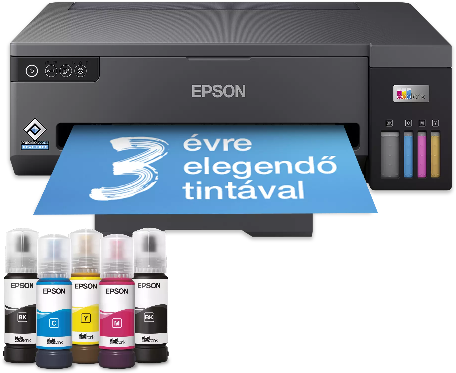 EPSON EcoTank L11050 A3 színes Wifi külső tintatartályos tintasugaras nyomtató (C11CK39402)