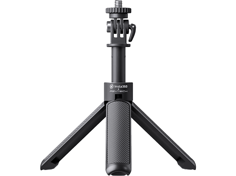 Mini trípode - Insta360 CINSAAVB, 2 en 1, Trípode y Palo Selfie, Para Insta X3, One, Link, One R, S, X2, X, Go2, Negro