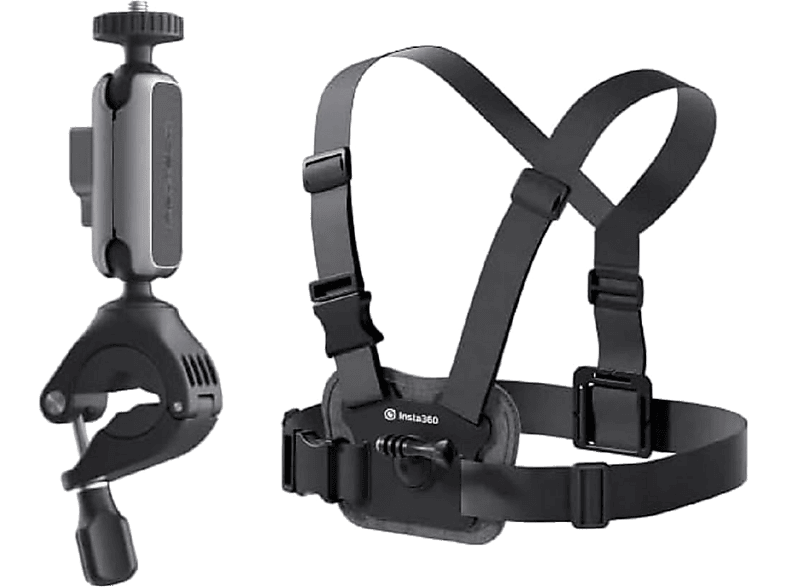 Kit accesorios cámara deportiva - Insta360 CINSAAVN, Montaje en Bicicleta, Negro