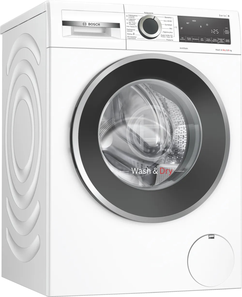 Pralko-suszarka BOSCH WNA144EEPL 9/6 kg 1400 obr. Serie 6
