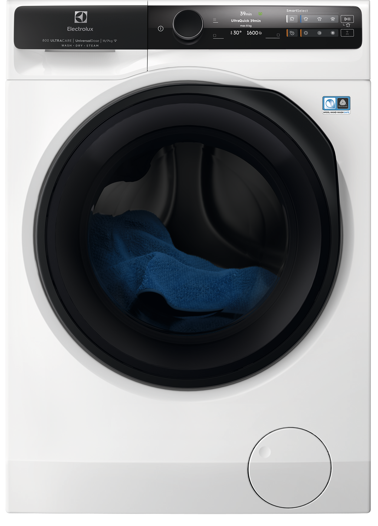 ELECTROLUX EW8W7607QE Mosó és szárítógép, 1600 f/p, Ökoinverter, WIFI, Steamrefresh