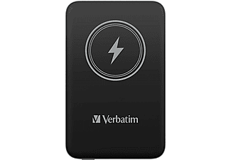 VERBATIM Charge ´n´ Go vezeték nélküli mágneses powerbank, 10000 mAh, fekete (32245)