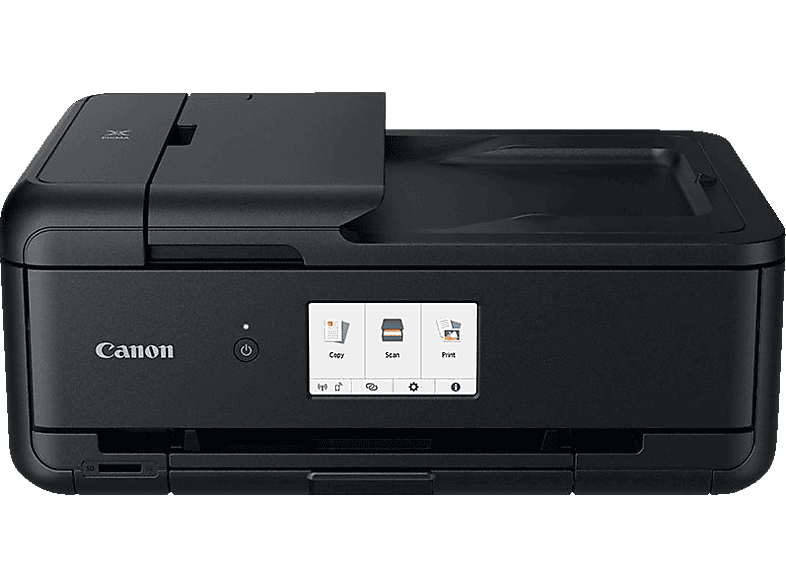 CANON Pixma TS9550a Multifunktionsdrucker, Einzelpatronen, WLAN, Duplexeinheit (für beidseitigen Druck), A3, Schwarz