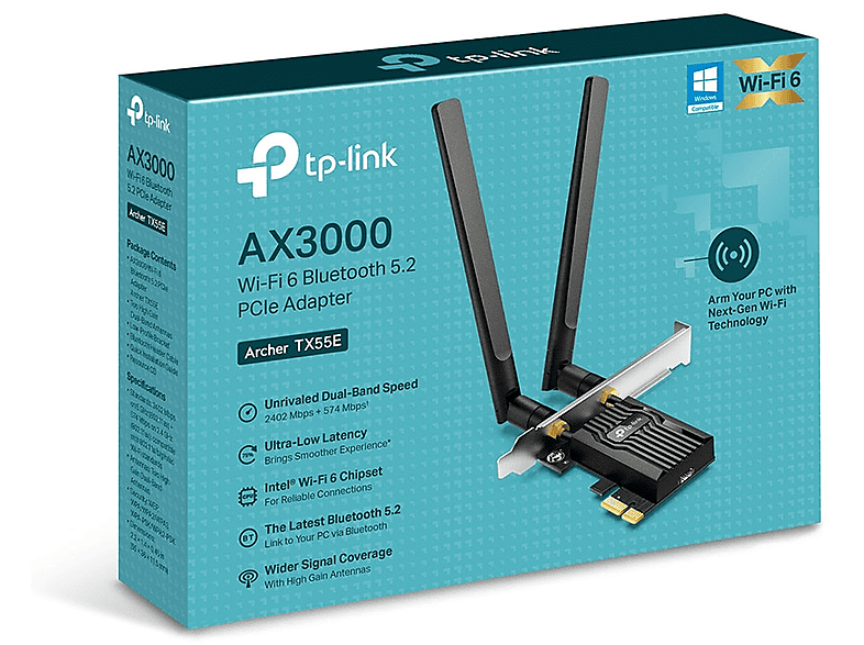 TP-LINK Archer TX55E AX3000 – zdjęcie 3