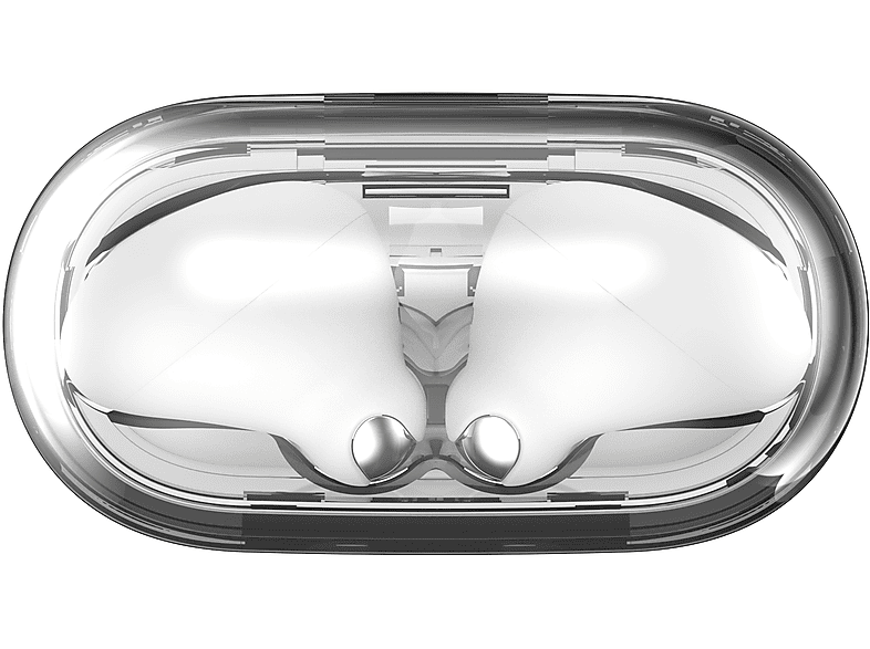 ISY ITW 7000-WT True Wireless Kopfhörer, transparentes Case, Weiß — Foto 4 von 4