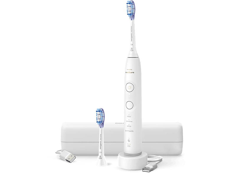 Philips Sonicare 7100 Series Elektrische Tandenborstel Wit +extra Premium Gum Opzetborstel + Reisetui - Hx7420/02