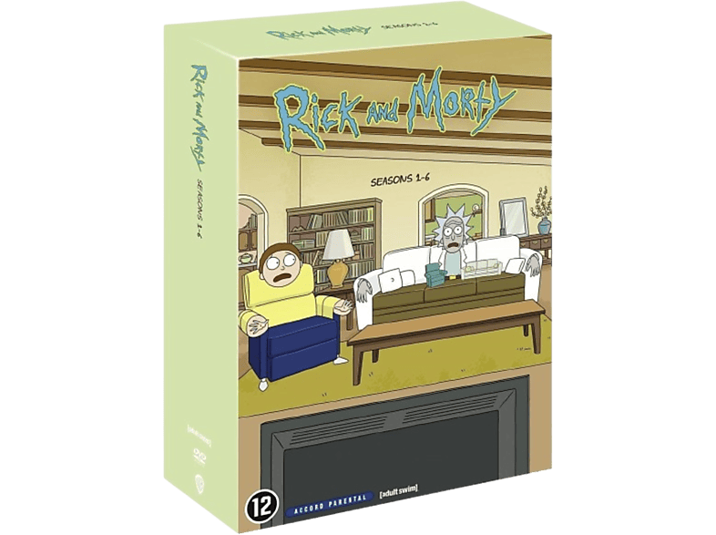 Warner Home Video Rick And Morty Seizoen 1-6 - Dvd