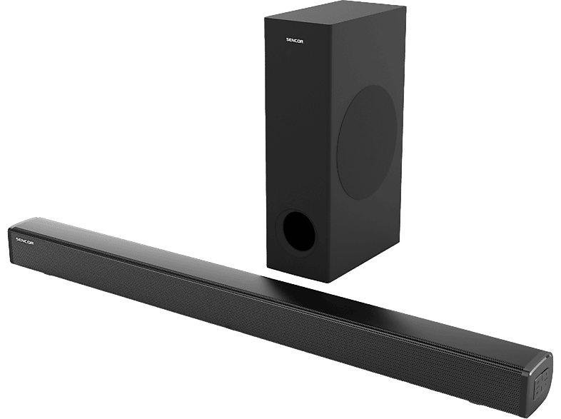 SENCOR SSB 5500BW Soundbar vezeték nélküli mélysugárzóval, fekete (SSB 5500BW)